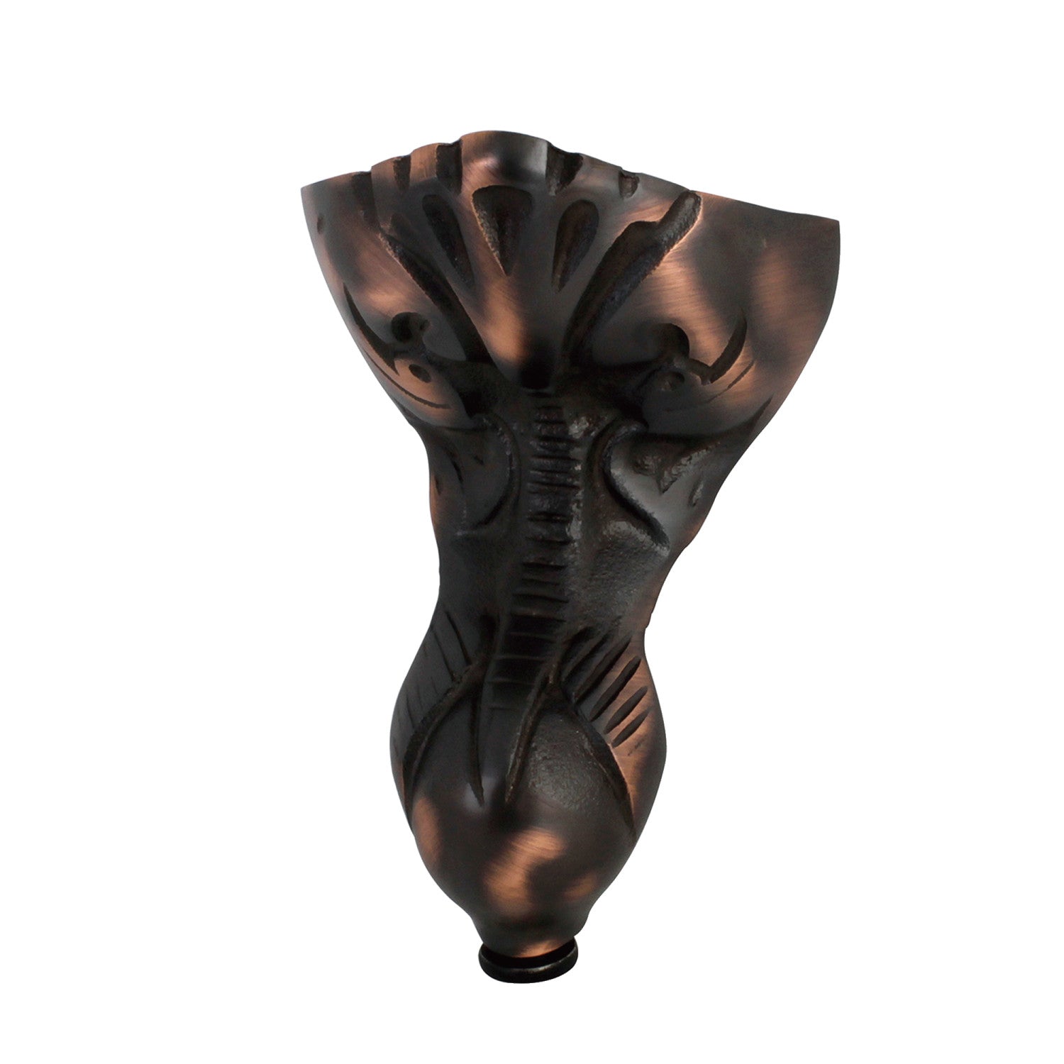 Aqua Eden NHVCTZT5 4-Piece Eagle Claw Brass Tub Feet Set in Oil Rubbed Bronze - Perfect for Vintage & Modern Bathtub Upgrades
