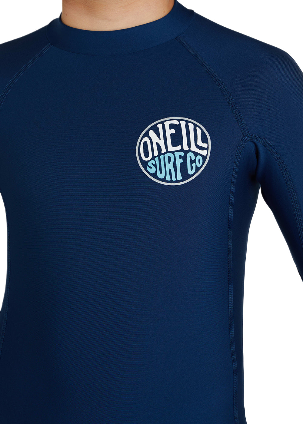 ONeill Boys Reactor Long Sleeve Rash Guard Shirt - UPF 50+ Sun Protection for Swimming, Surfing & Outdoor Activities