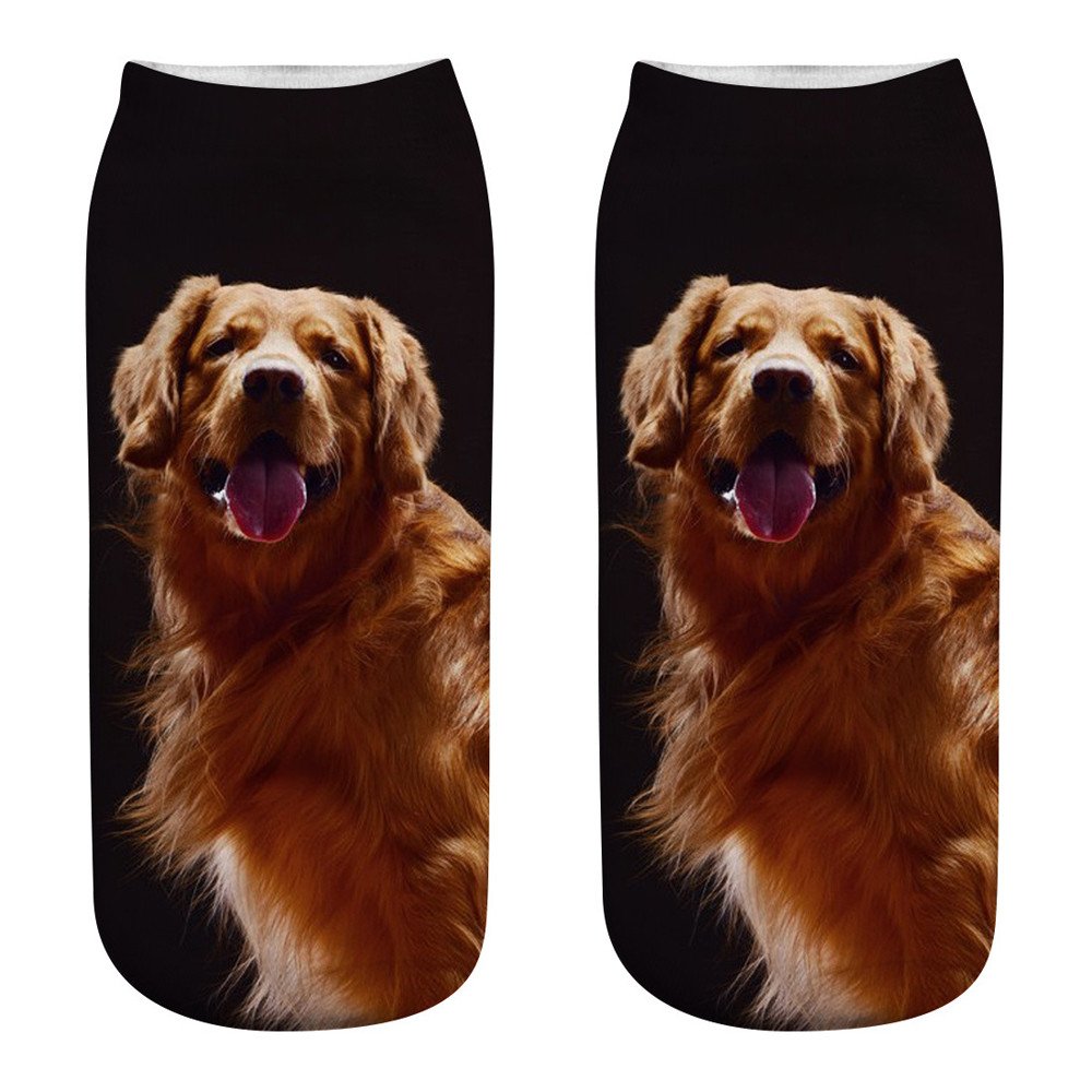 Vedolay Women's Winter Socks - Cute 3D Printed Cotton Casual Socks for Sports & Everyday Wear | Warm Cartoon Socks for Running, Gym, Home & Office