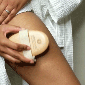 Exfoliating Dry Body Brush with Natural Cactus Bristles - Improve Circulation & Remove Dead Skin - Perfect for Pre-Shower, Spa Days & Lymphatic Drainage Massage