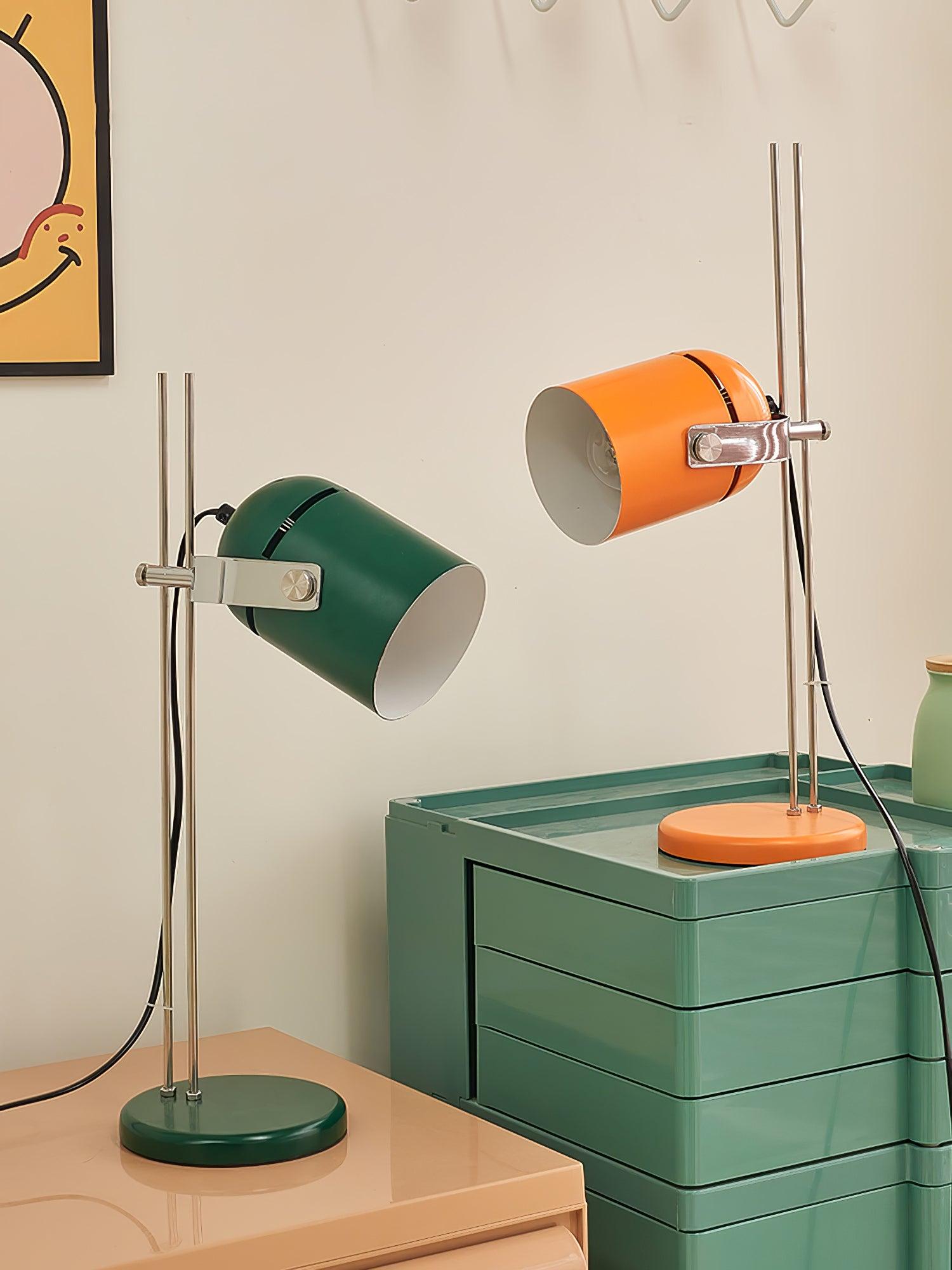Adjustable Liftable LED Desk Lamp with Flexible Gooseneck - Perfect for Reading, Studying, and Office Work