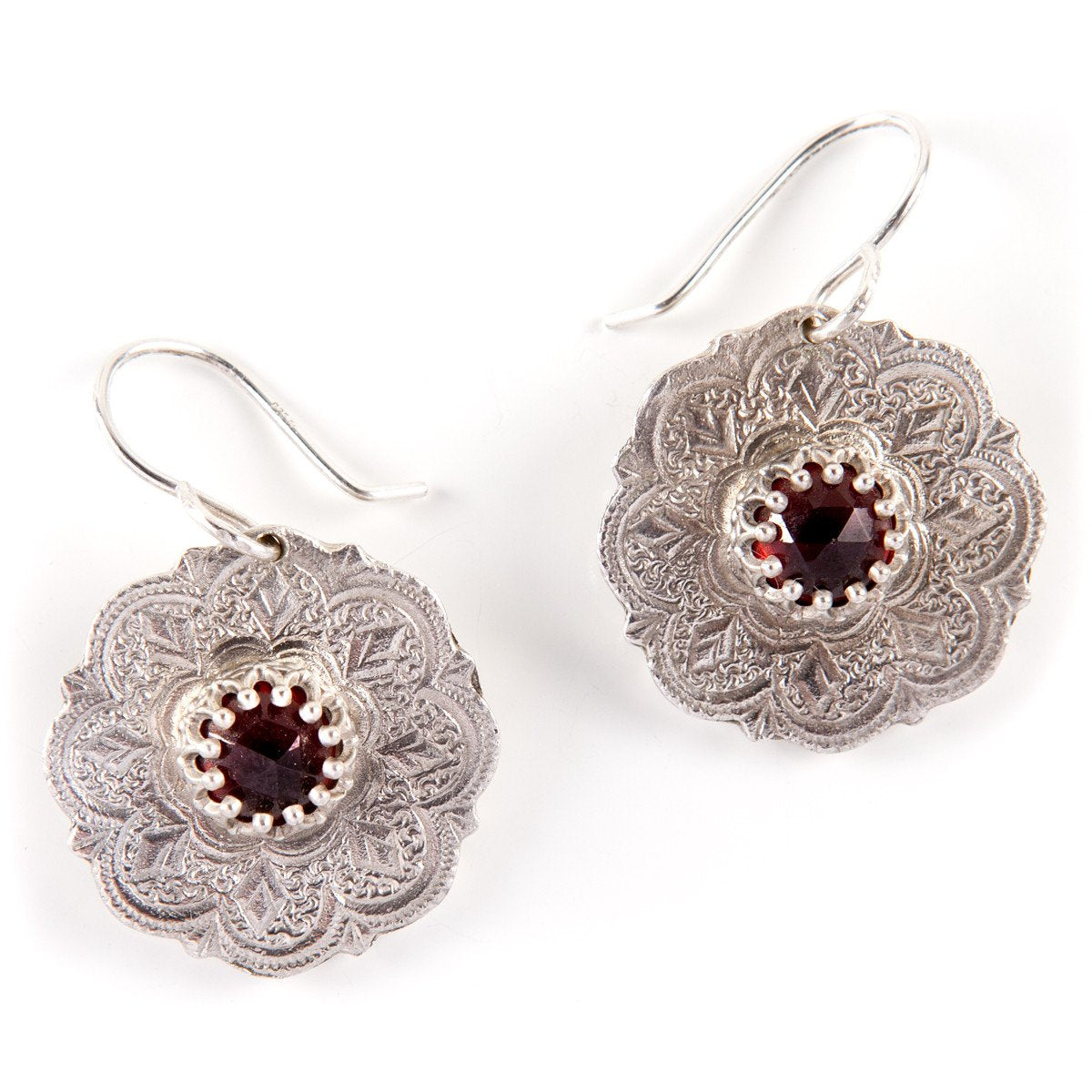 Romani Gemstone Earrings for Women - Handmade Bohemian Dangle Earrings with Natural Stones - Perfect for Boho Fashion, Weddings & Festivals