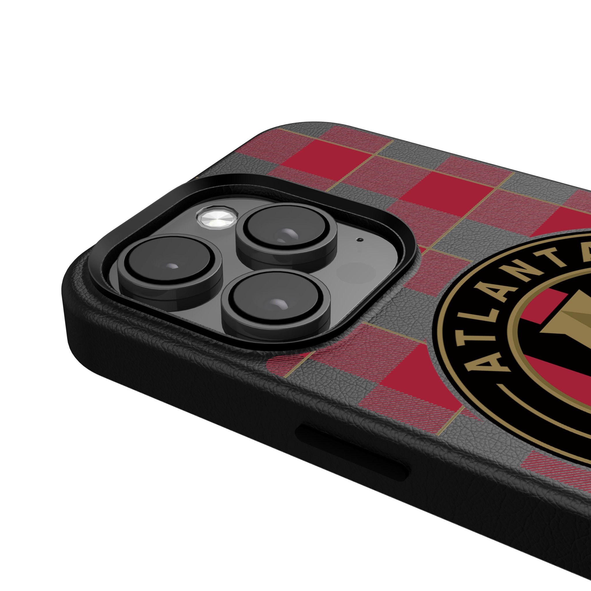 Atlanta United FC Plaid MagSafe Compatible Case for iPhone 13/14/15 - Durable Protective Cover for Soccer Fans - Perfect for Game Day & Everyday Use