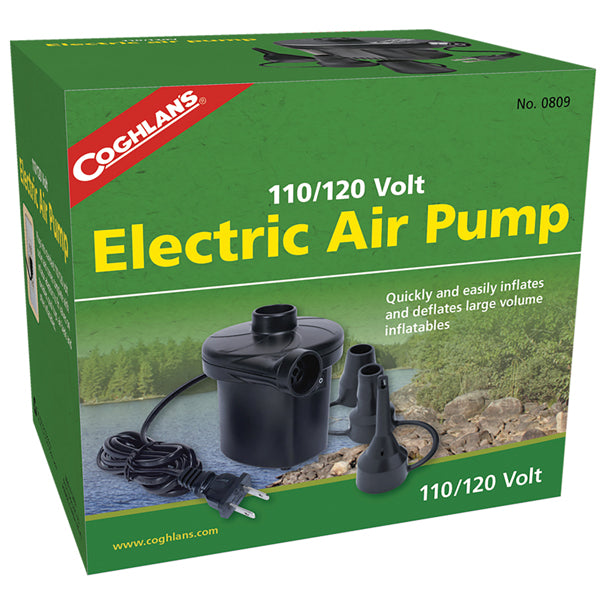 110V/120V Electric Air Pump - High Power Portable Inflator for Tires, Balls, Pools & Inflatables | Perfect for Home, Travel, Camping & Emergency Use