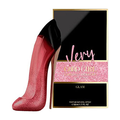 Carolina Herrera Very Good Girl Glam 50ml EDP Perfume for Women - Floral Fruity Fragrance, Long-Lasting Luxury Scent for Date Night & Special Occasions