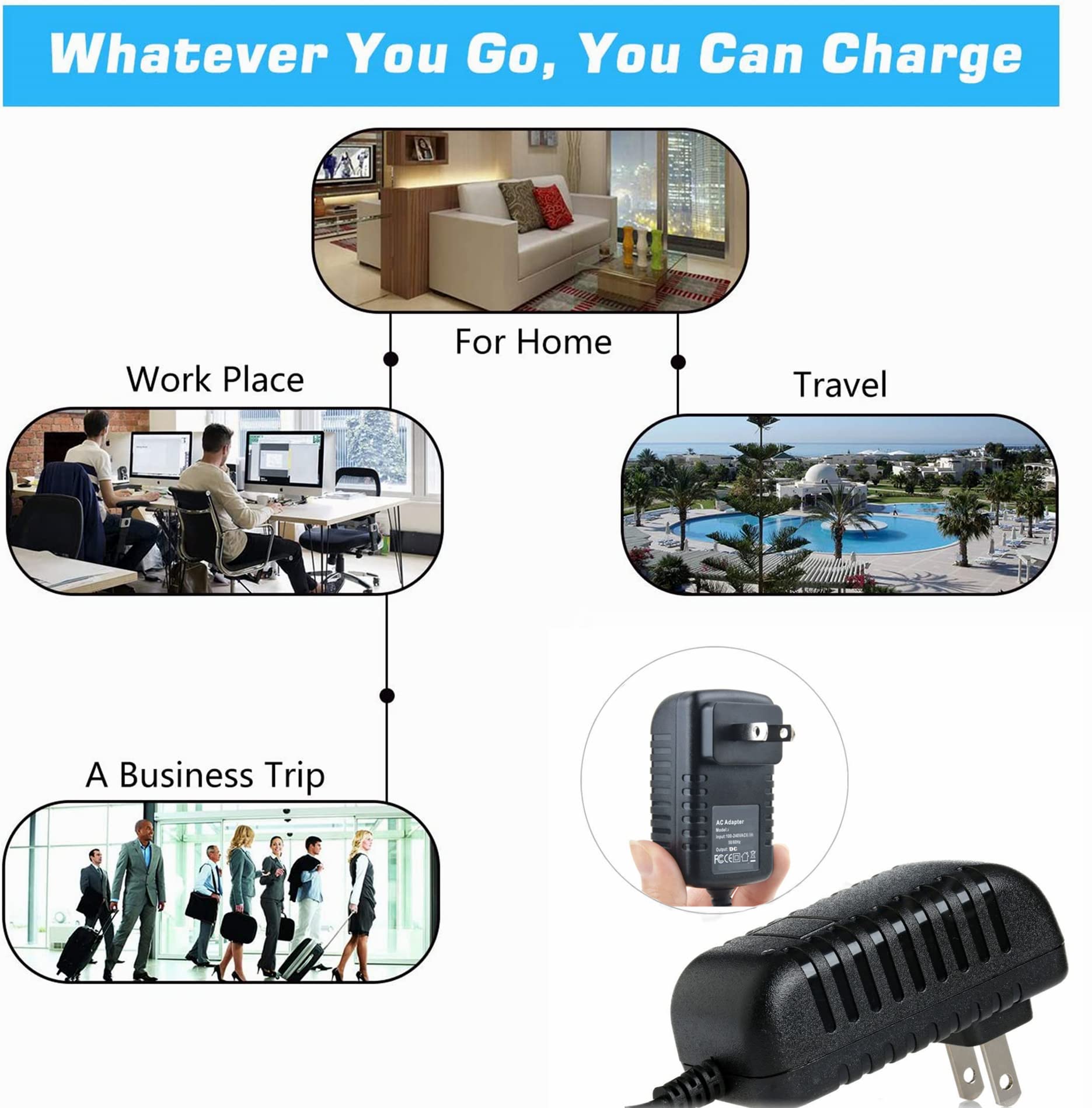 Original Title: 9V 2A AC/DC Adapter Charger for Roland V-4EX 4 Channel Video Mixer Power Supply   Optimized Title: **Roland V-4EX 4-Channel Video Mixer 9V 2A AC/DC Power Adapter Charger – Compatible with Video Production & Live Streaming**