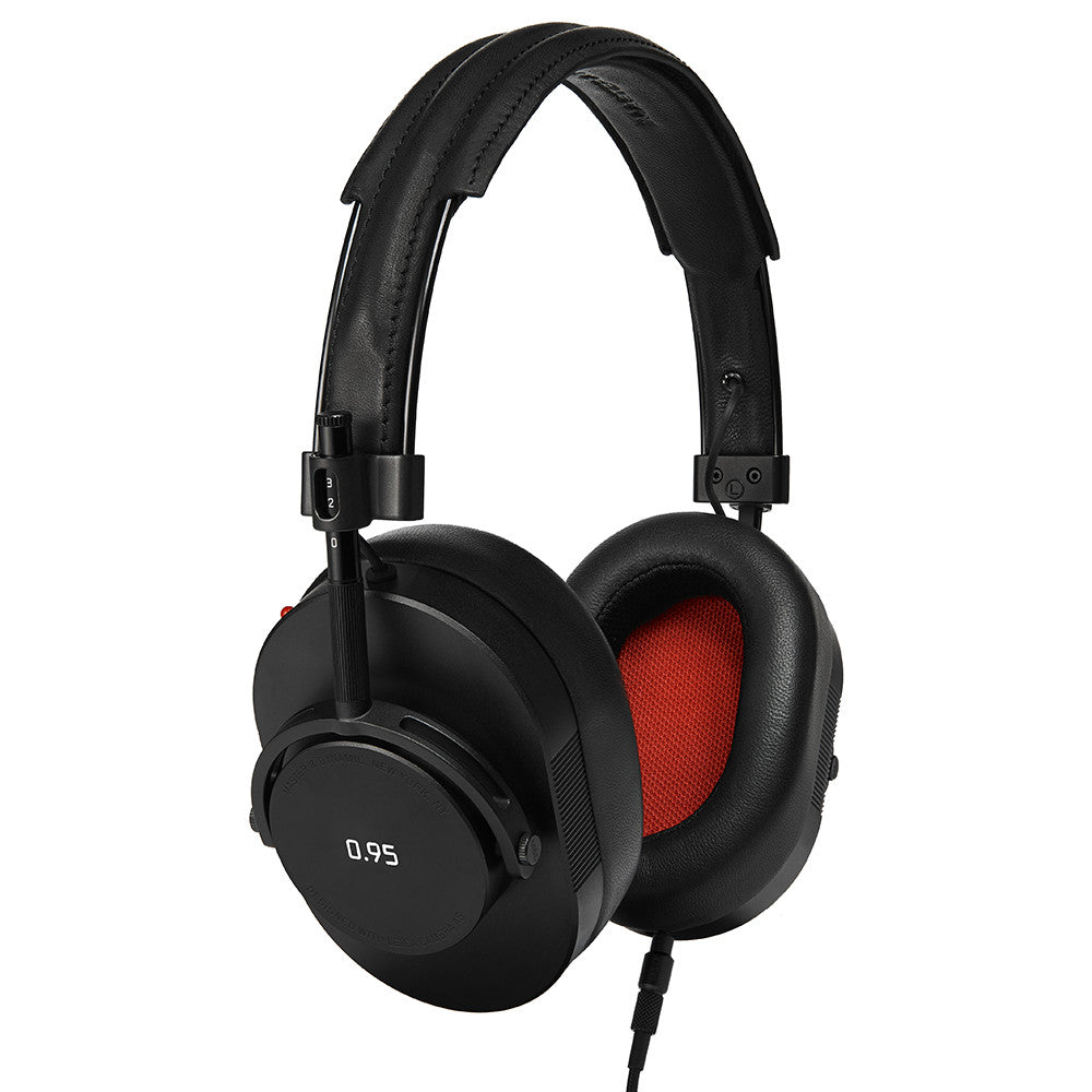 Master & Dynamic MH40 Over-Ear Headphones - Premium Noise Cancelling Wireless Bluetooth Headphones (Black) for Travel, Work & Home Use
