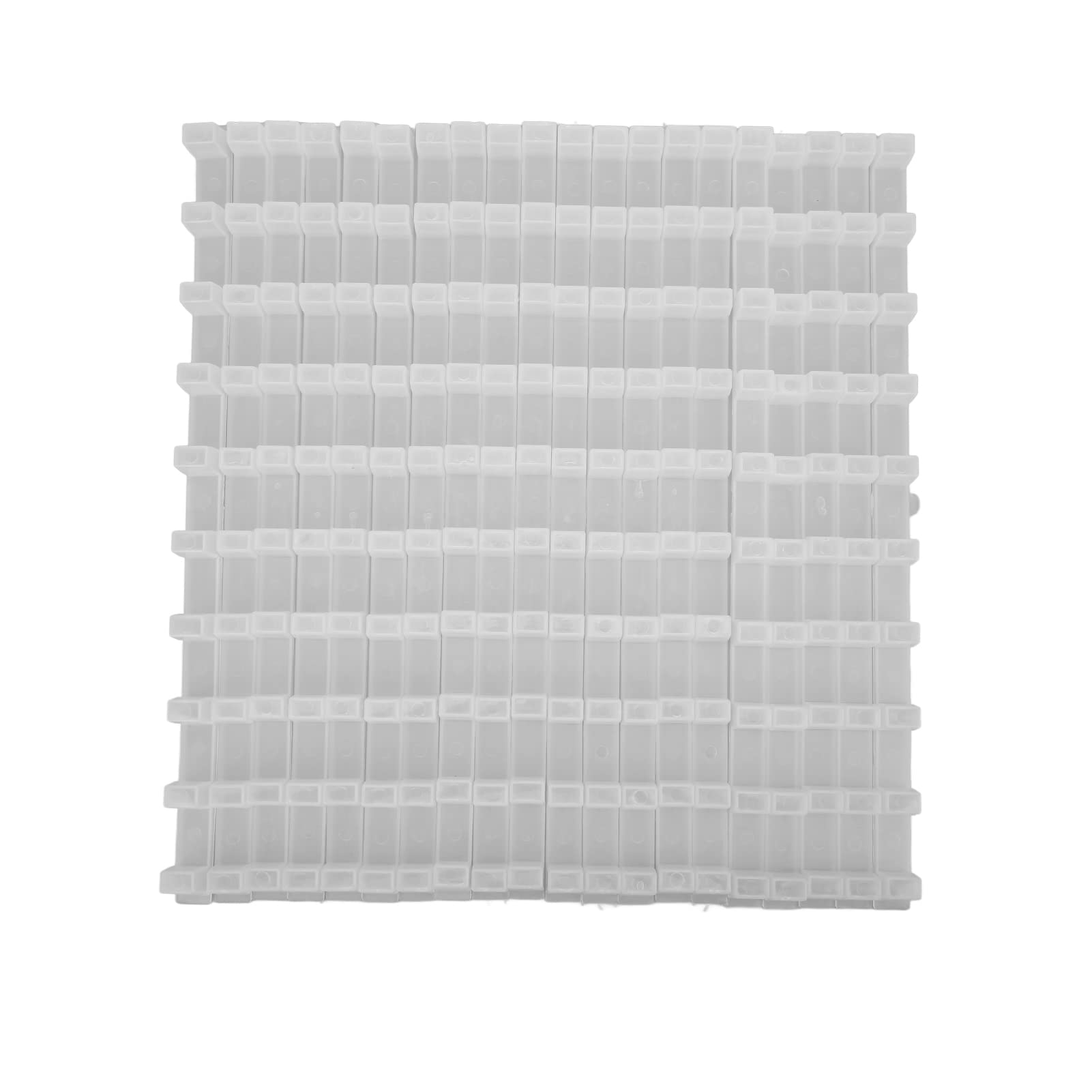 Zerodis 20Pcs Beehive Frame Spacers - Plastic Beekeeping Spacing Tool for Bee Frames | Durable Beekeeping Supplies for Hive Maintenance & Honey Production