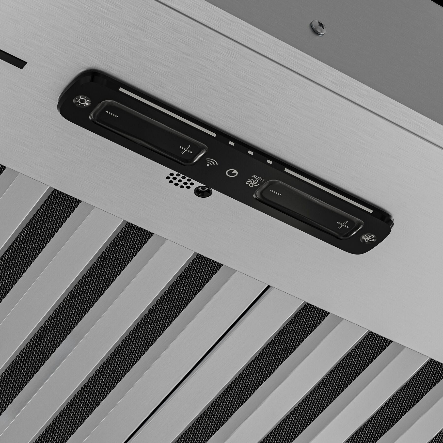 HBN566212SS 66-Inch Stainless Steel Built-In Range Hood with True IQ Blower System - 1240 True CFM, 23.5