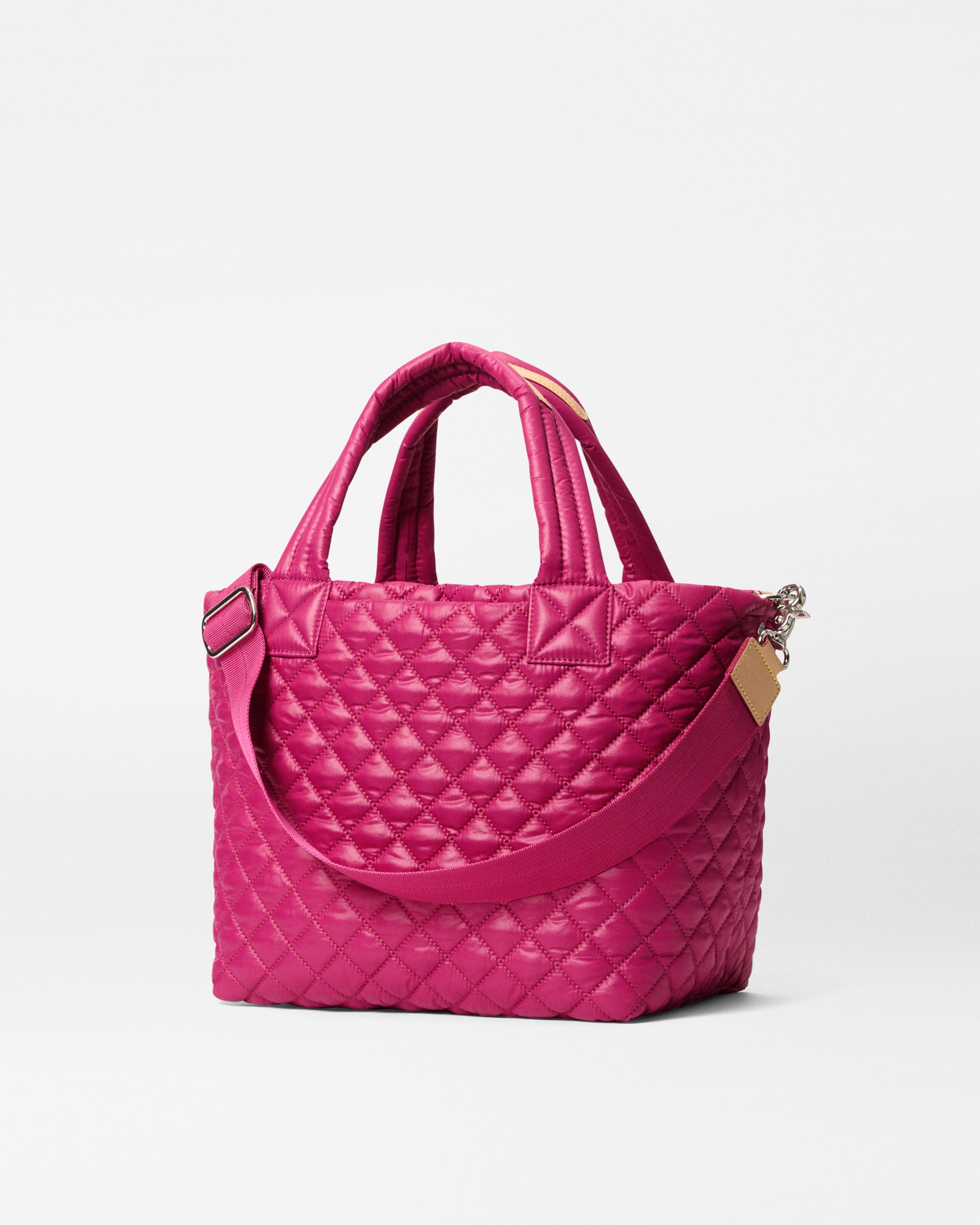 Premium Raspberry Small Metro Tote Bag - Stylish & Durable Crossbody Purse for Women | Perfect for Work, Travel & Everyday Use