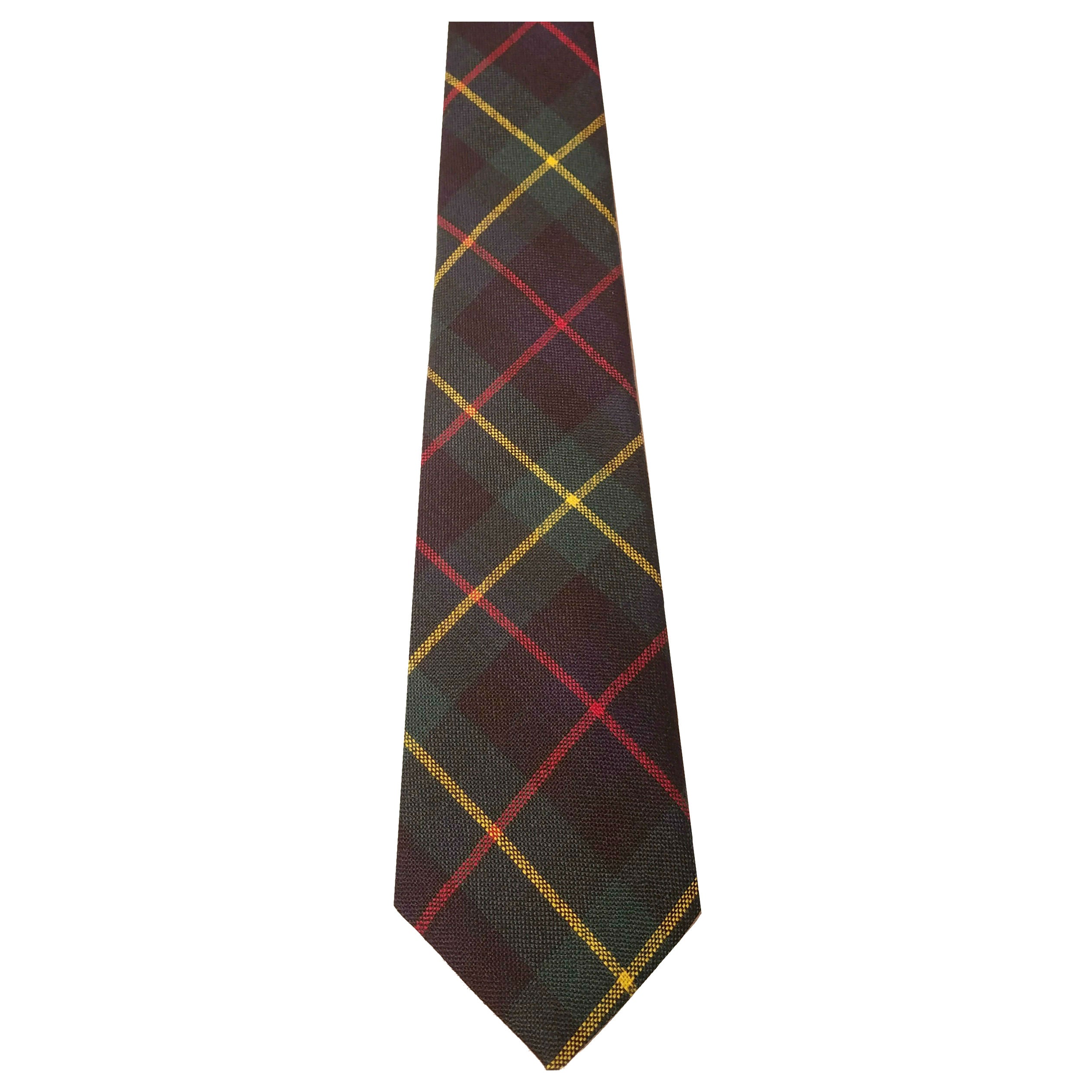 Premium Wool Tartan Neckties for Men - 99 Modern Color Patterns | Perfect for Weddings, Business & Formal Events