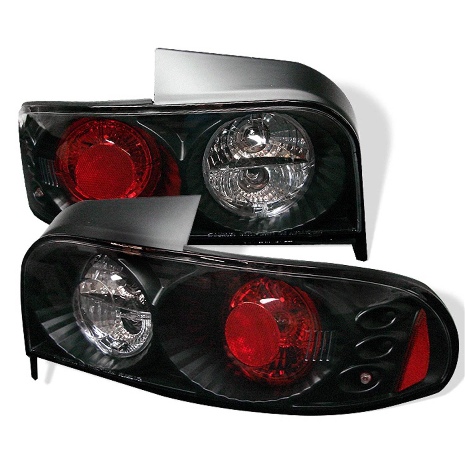 Spyder 5007261 Black Euro Style Tail Lights for 1993-2001 Subaru Impreza | High-Performance LED Brake Lights for Enhanced Night Driving Safety