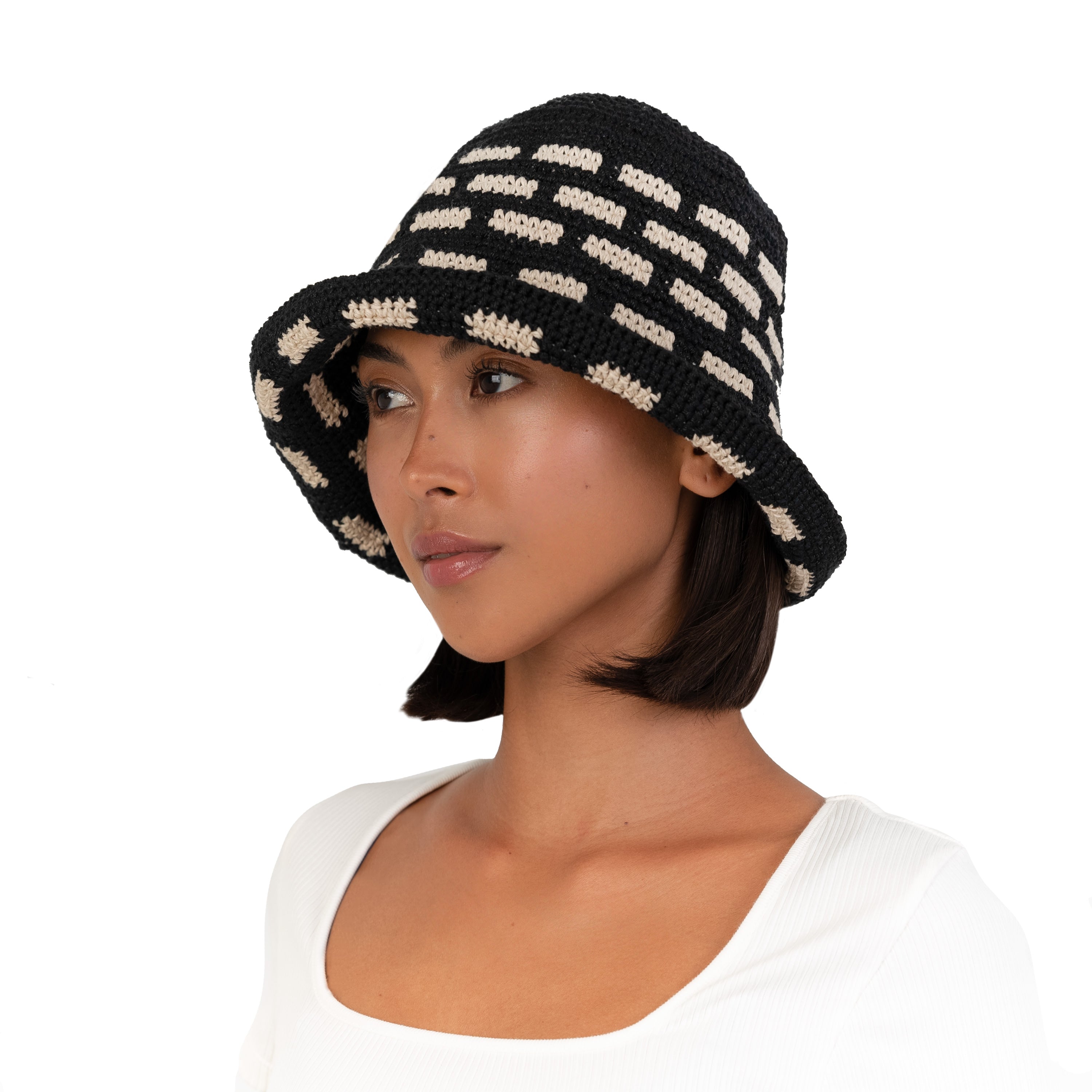 Lanie Bucket Hat for Women - Sun Protection Summer Beach Hat with UPF 50+ - Adjustable Cotton Bucket Hat for Outdoor, Travel, and Casual Wear