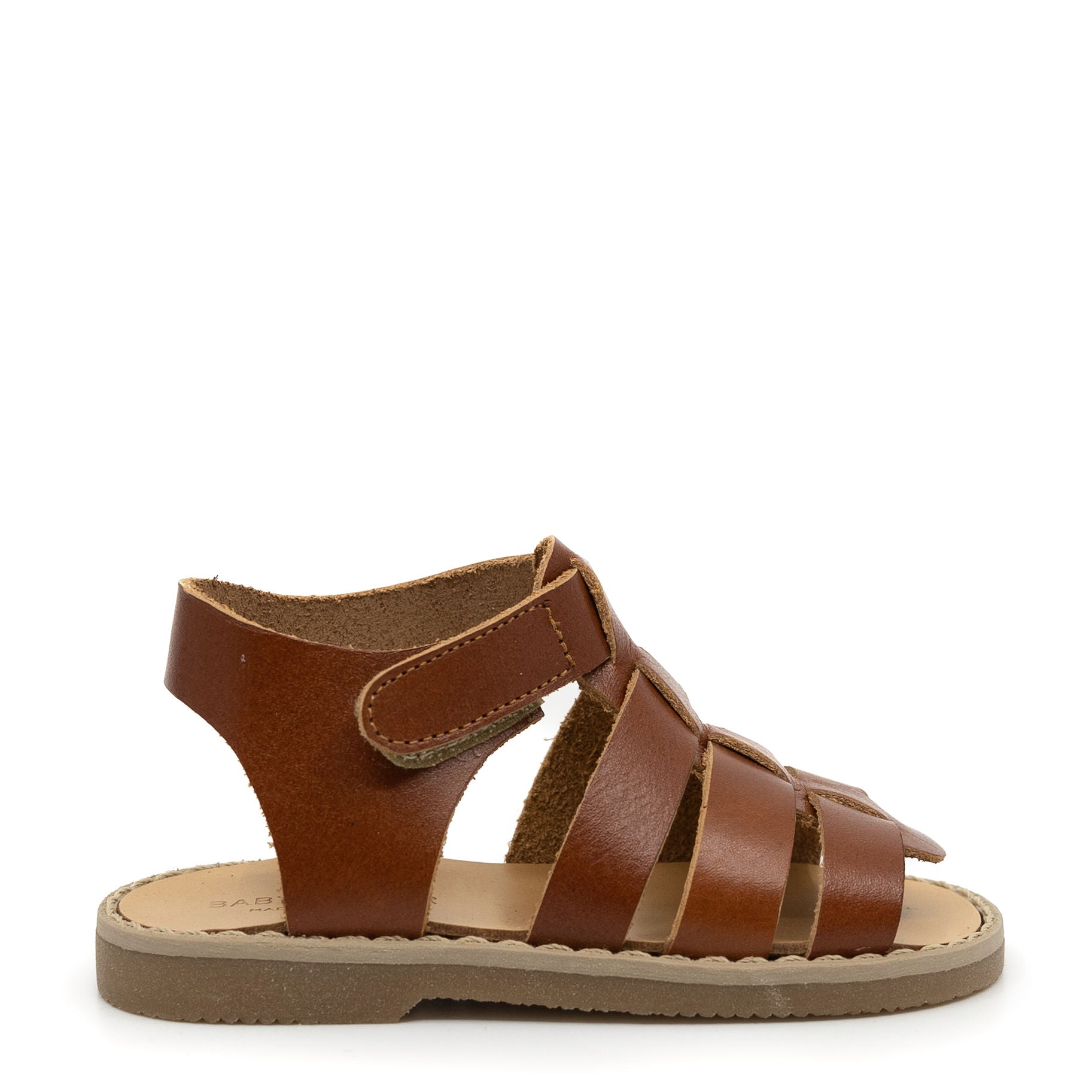 Cognac Gladiator Baby Sandal for Toddlers - Soft Leather First Walking Shoes for Boys & Girls - Perfect for Indoor & Outdoor Play, Park Visits, and Special Occasions