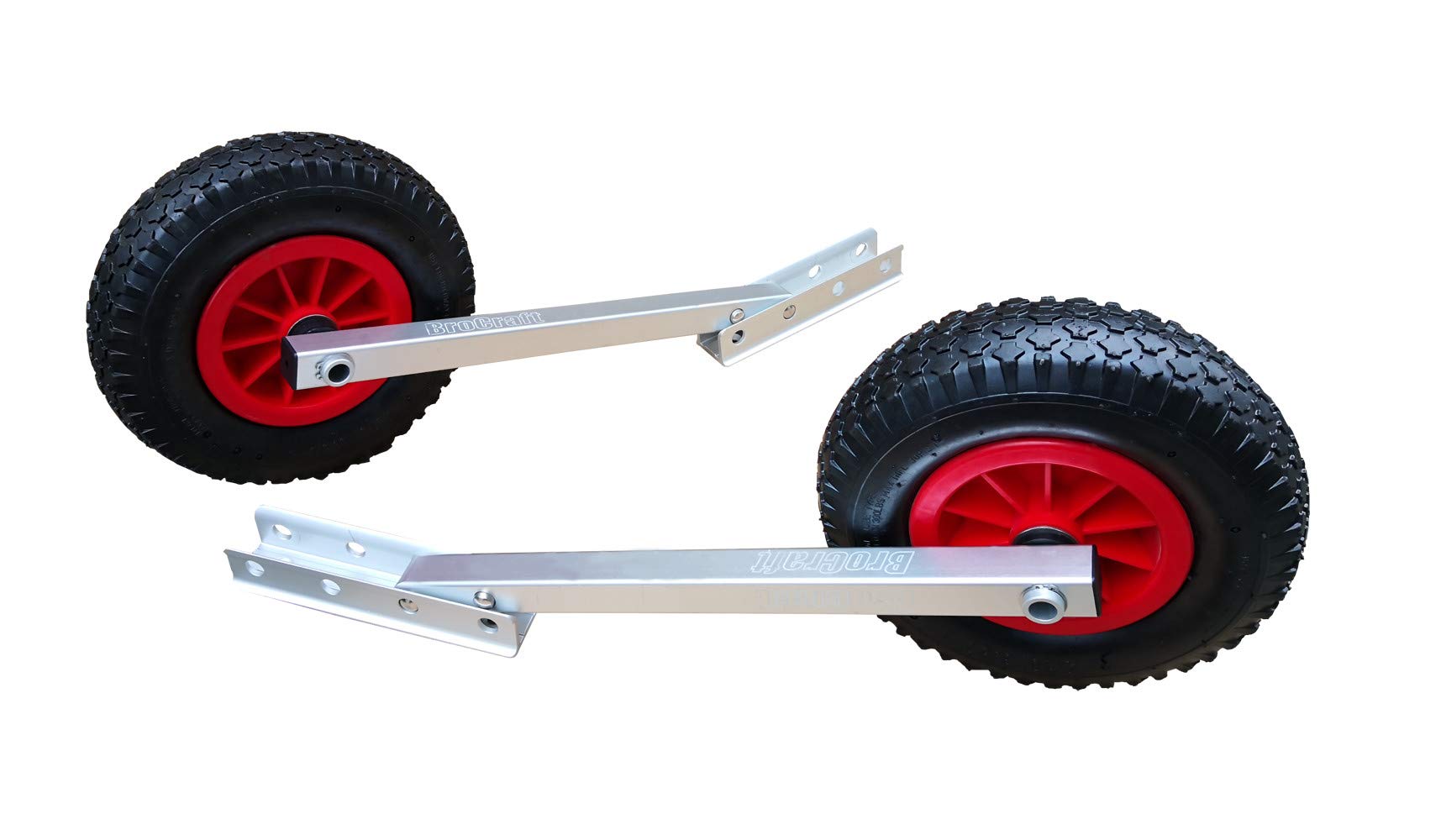 Brocraft 12 Inch Boat Launching Wheels - Heavy Duty Boat Dolly for Easy Launching & Retrieval - Perfect for Kayaks, Canoes, and Small Boats at Docks & Ramps