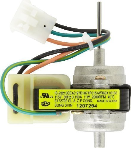 GE WR60X10168 Refrigerator Condenser Fan Motor Replacement - Compatible with Fridge, Freezer & Appliance Cooling Systems - Perfect for Home Kitchen & Commercial Use