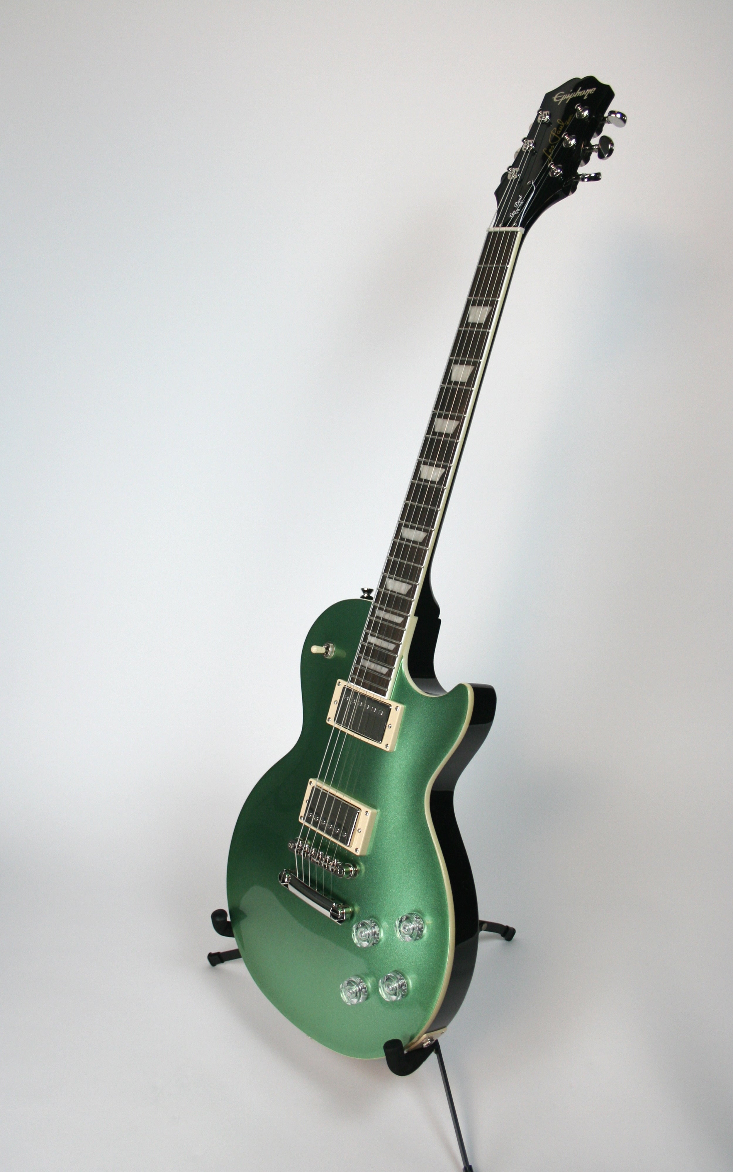 Epiphone Les Paul Muse Electric Guitar - Wanderlust Green Metallic Finish for Rock, Blues & Stage Performance