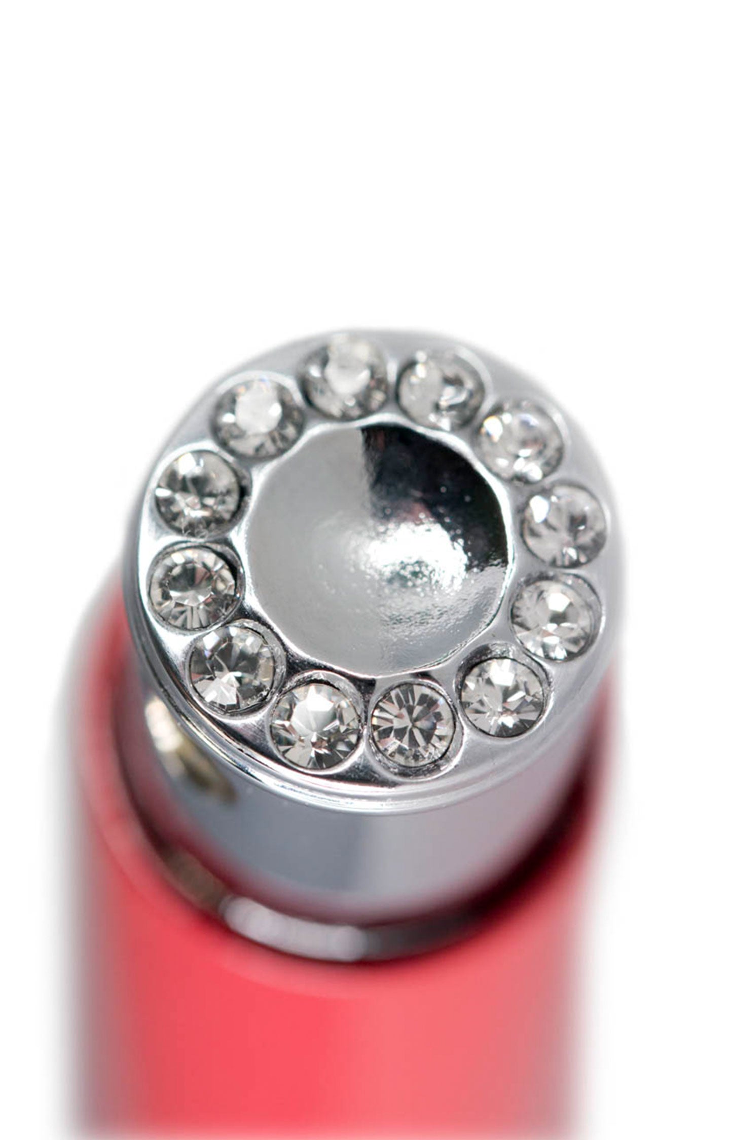 Luxury Caseti Elizabeth Red Travel Perfume Atomizer with Swarovski Crystals - Portable Refillable Perfume Spray Bottle for Women, Perfect for Travel, Gym, and On-the-Go Fragrance Touch Ups