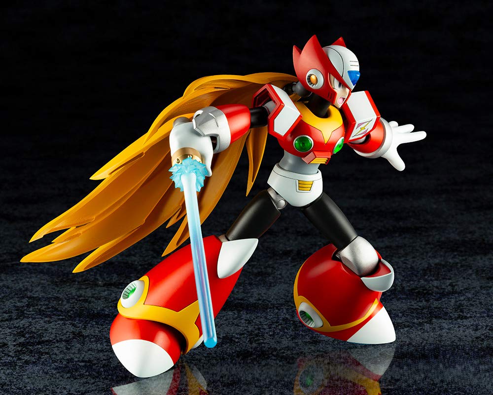 Kotobukiya MEGA Man X - Zero Action Figure Model Kit | Buildable Collectible Toy for Anime & Gaming Fans | Perfect for Display, Cosplay, and Gift Giving