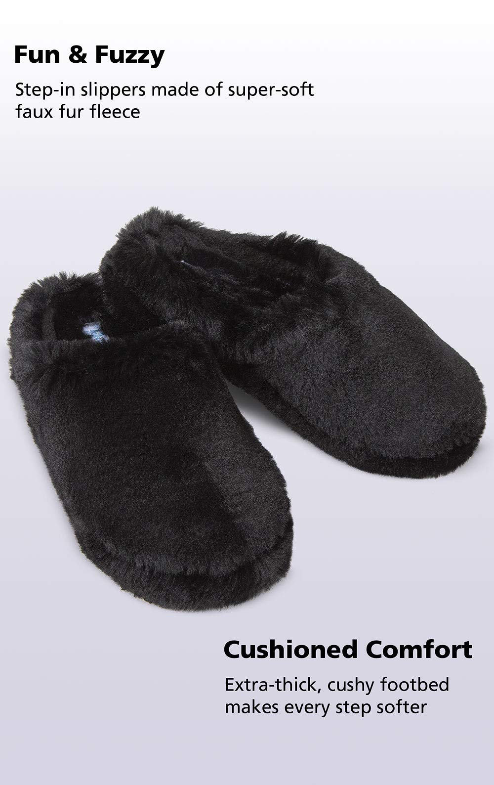 Cozy Women's Fluffy Slippers - Soft Indoor/Outdoor House Shoes for Women - Perfect for Relaxing at Home, Lounging & Gift Giving