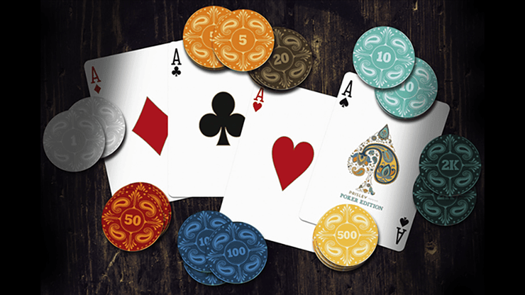 Premium Paisley Design Poker Playing Cards - 52 Deck for Casino, Poker Nights & Card Games - Ideal for Home, Parties & Travel