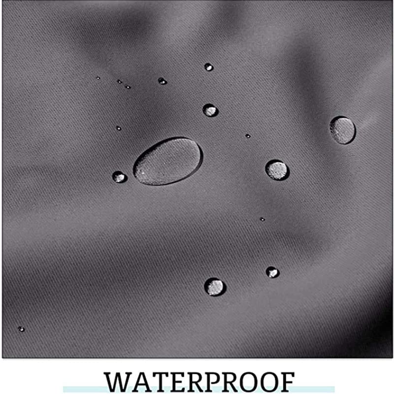 Waterproof Blackout Outdoor Curtains for Patio Privacy - 5x2.7m UV Protection Garden Drapes with Grommets (Custom Colors) - Perfect for Backyard, Balcony & Poolside Shade