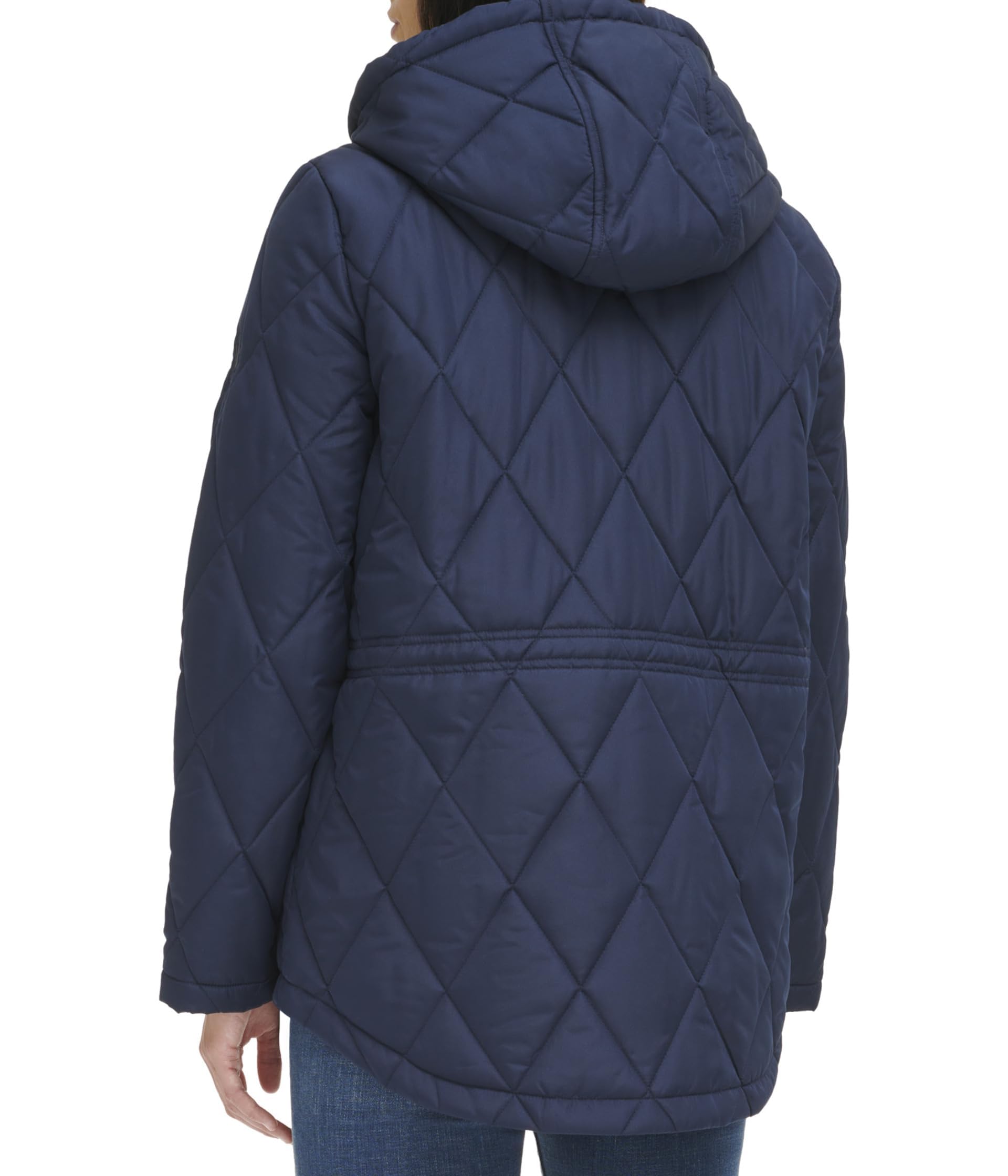 Tommy Hilfiger Men's Quilted Zip-Up Jacket | Lightweight Winter Coat for Outdoor Activities | Perfect for Hiking, Travel & Casual Wear