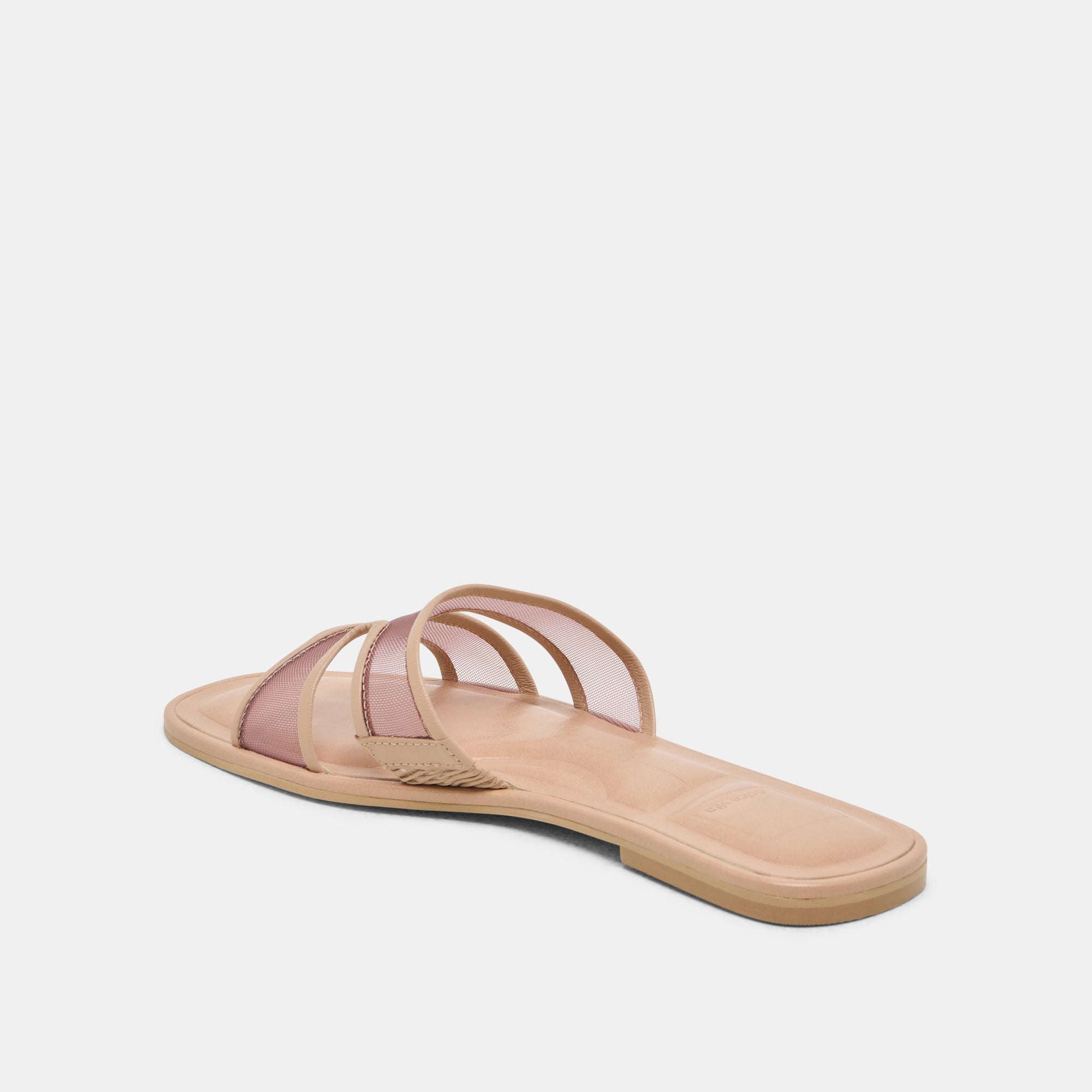 FLORI Women's Light Tan Mesh Sandals - Breathable Comfortable Summer Casual Shoes for Beach, Walking & Outdoor Activities