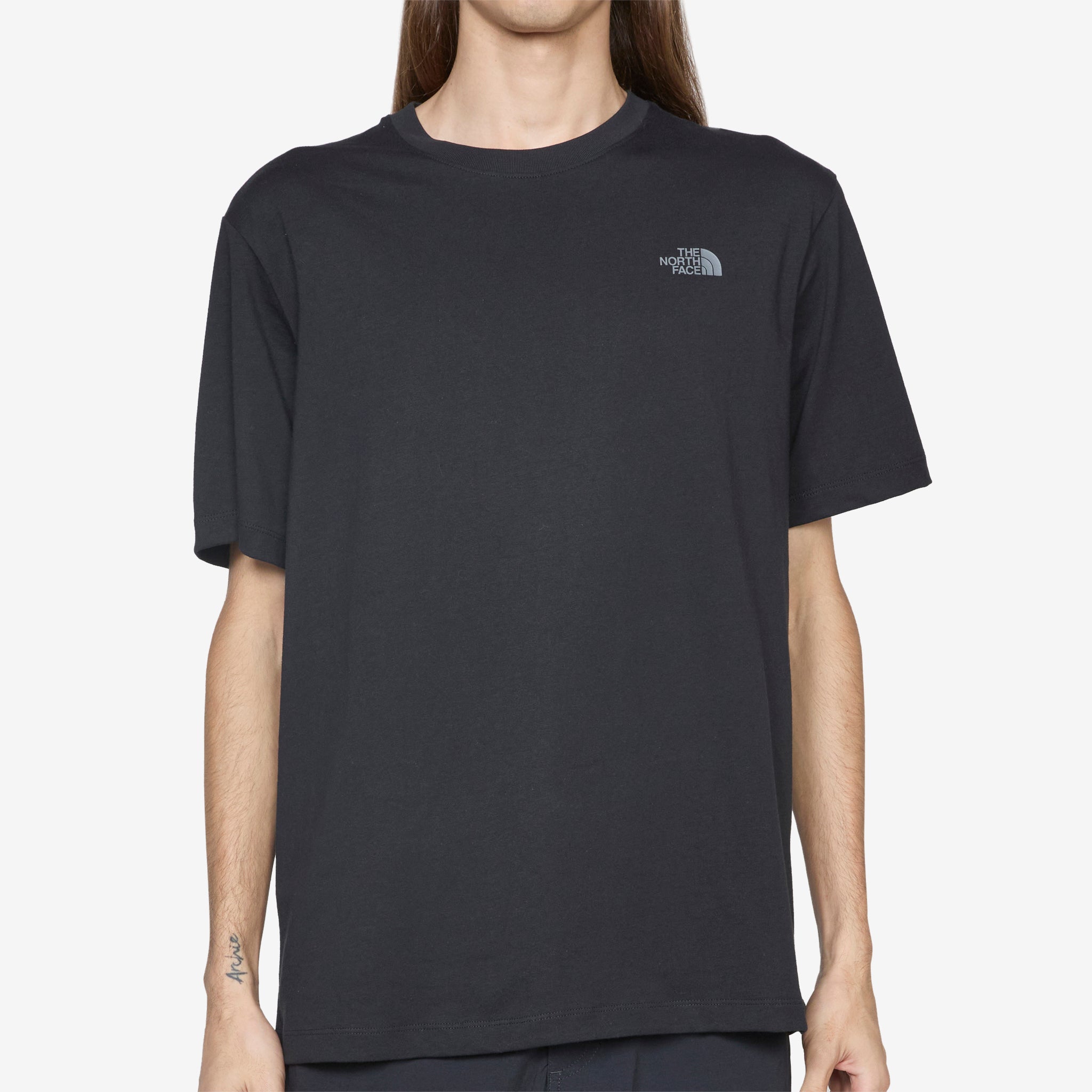 Brand Globe Short Sleeve Graphic T-Shirt for Men - The North Face TNF Black - Casual Streetwear & Outdoor Activities