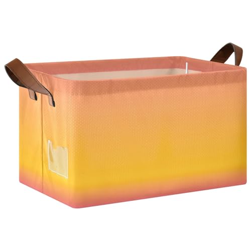 Pink Blush Orange Ombre