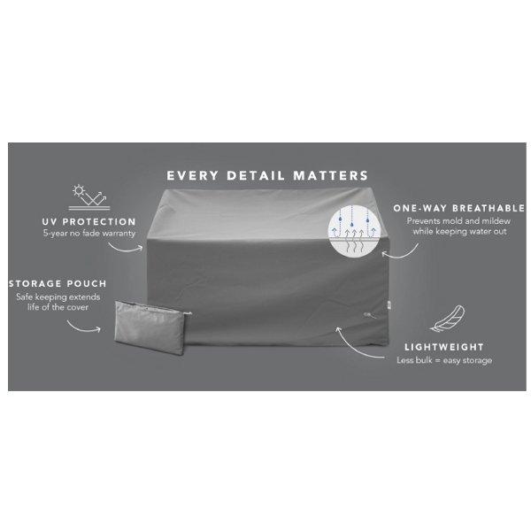 Heavy-Duty Waterproof Kettle Grill Cover - Weatherproof BBQ Grill Protector for Weber, Char-Broil & More - Perfect for Outdoor Cooking & Backyard BBQs