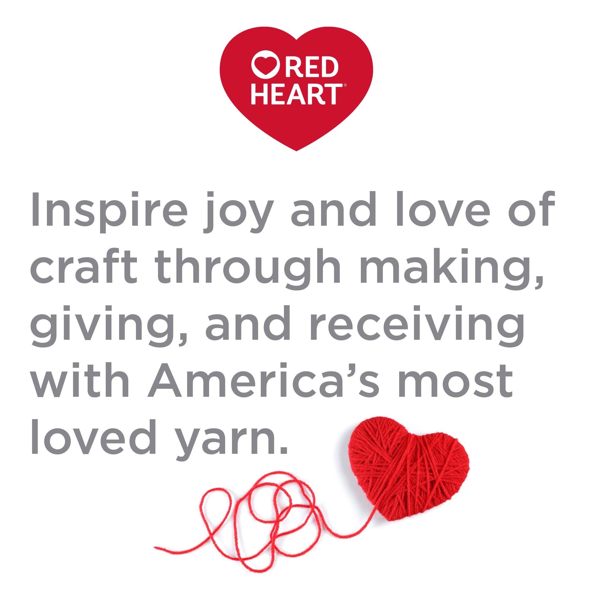 Red Heart Hygge Yarn - Soft & Cozy Knitting & Crochet Yarn for Sweaters, Blankets & Scarves | Perfect for DIY Crafts & Winter Projects