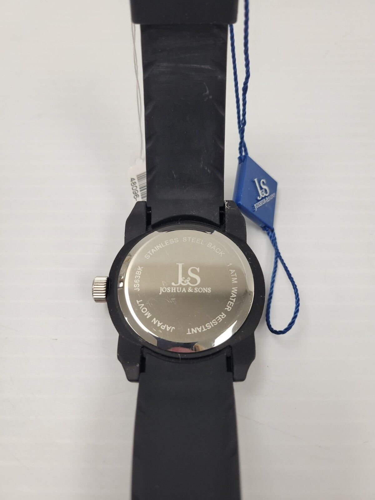 Joshua & Sons JS63BK Men's Classic Black Analog Watch - Stylish & Durable for Business, Casual & Formal Occasions