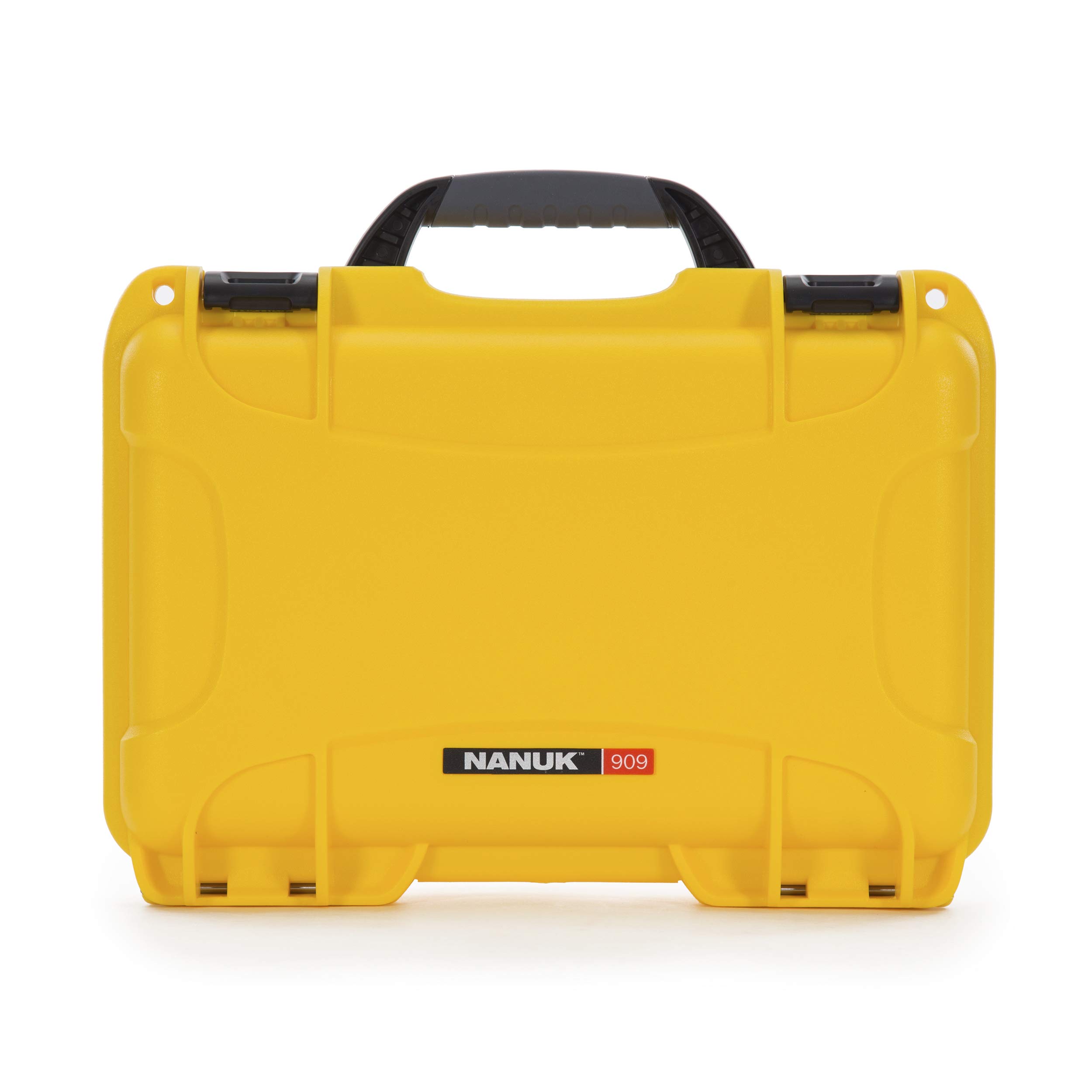 Nanuk 909 Waterproof Hard Case with Custom Foam Insert for GoPro Hero 9 & 10 - Protective Travel Storage for Cameras & Accessories (Yellow, 909-GOPH94) - Ideal for Outdoor Adventures, Travel & Equipment Protection