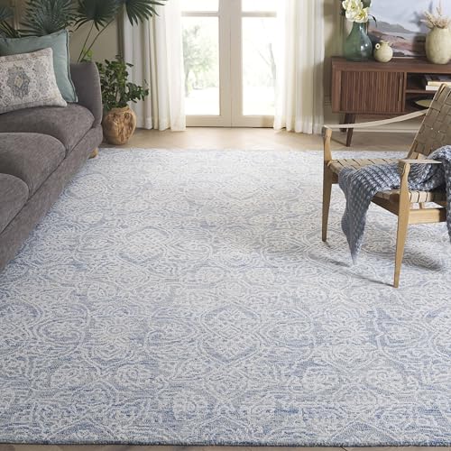 Blue/Ivory