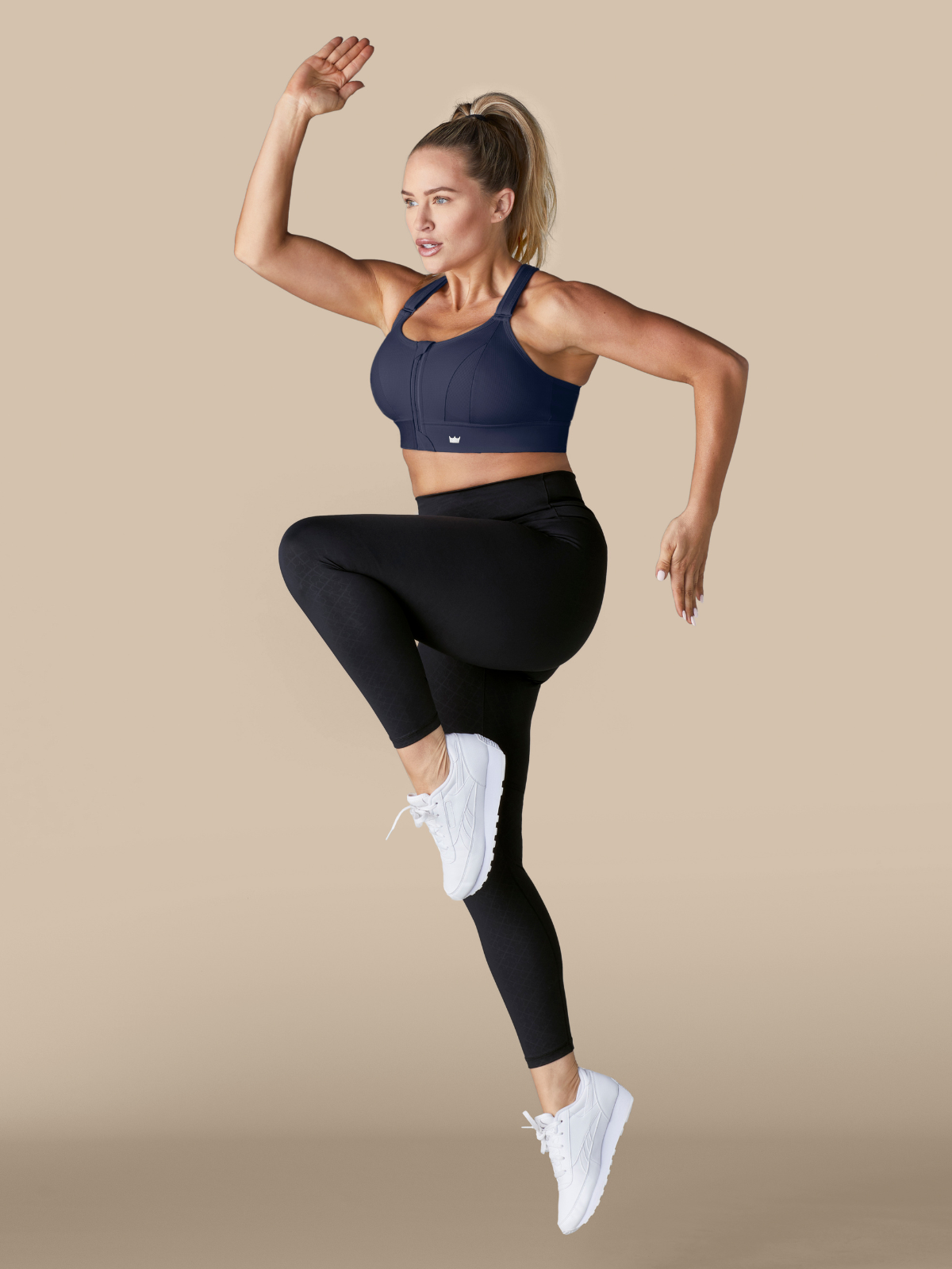 Ultimate Sports Bra® - High Support, Bold Navy Blue - Perfect for Running, Yoga & Gym Workouts