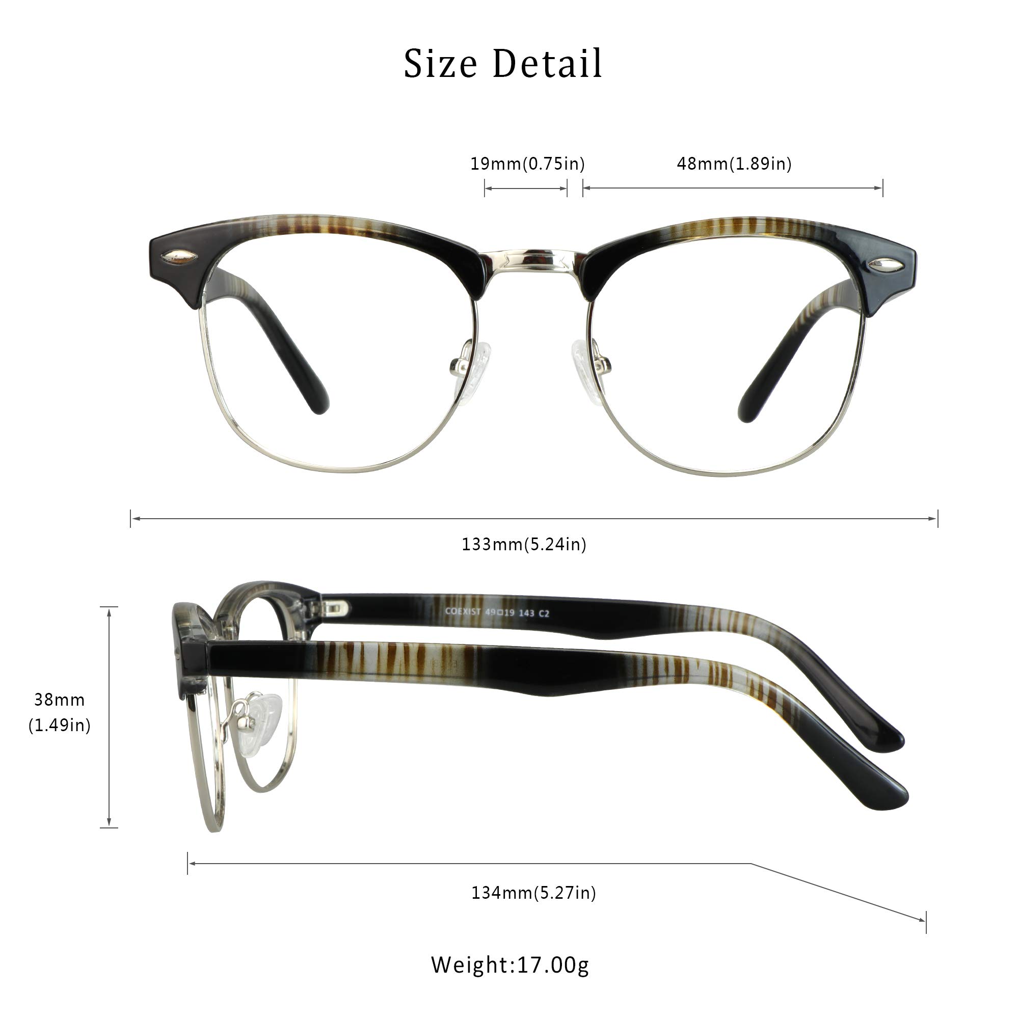 LifeArt Blue Light Blocking Reading Glasses for Women & Men - Anti Eyestrain Computer Glasses, Gaming & TV Glasses with Anti-Glare Coating - Perfect for Office Work, Online Classes & Nighttime Screen Use