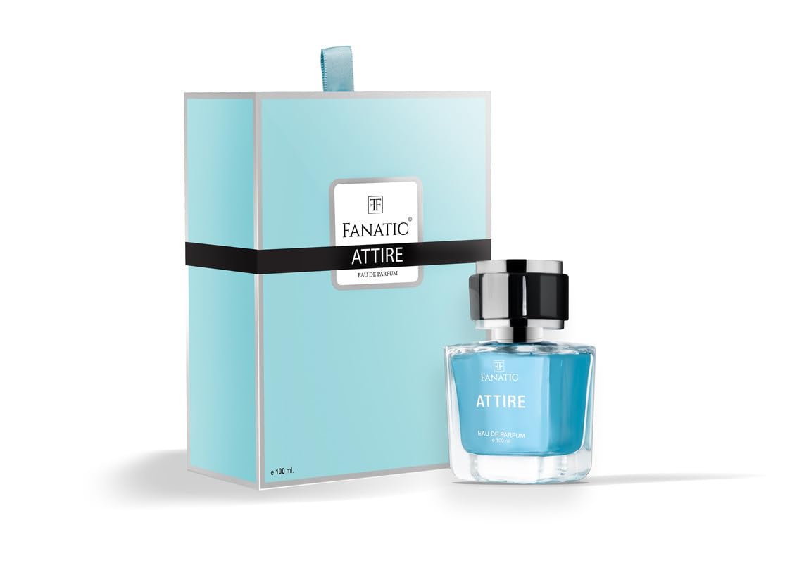 Fanatic Attire Blue Eau De Parfum 100ml - Premium Long Lasting Men's Cologne Spray with Luxurious Fragrance | Perfect for Date Night, Office & Special Occasions