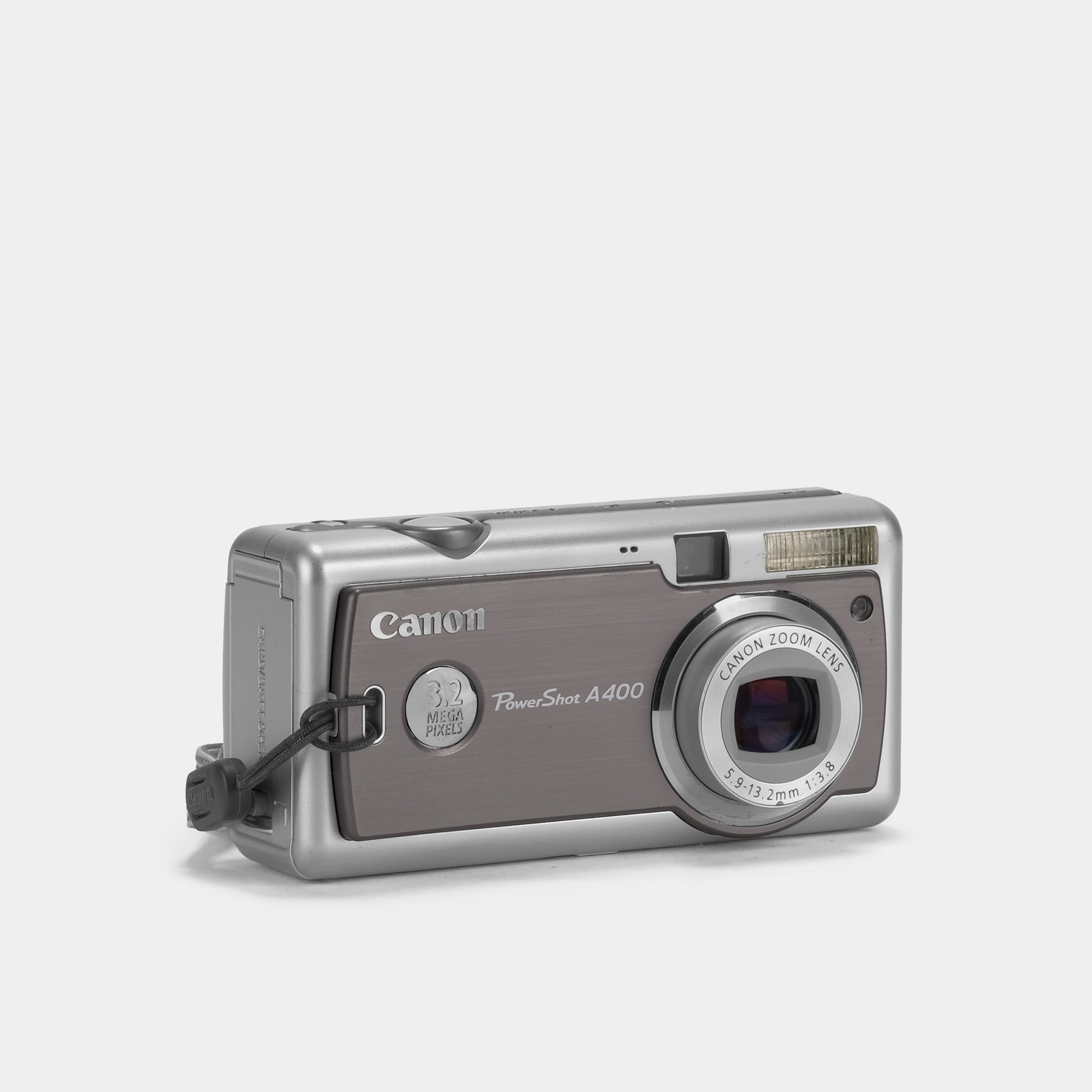 Canon PowerShot A400 Digital Camera - 16MP, 4x Optical Zoom, 720p HD Video, Compact & Lightweight (Grey) - Perfect for Travel, Family Photos & Everyday Use
