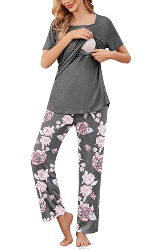 Grey Floral