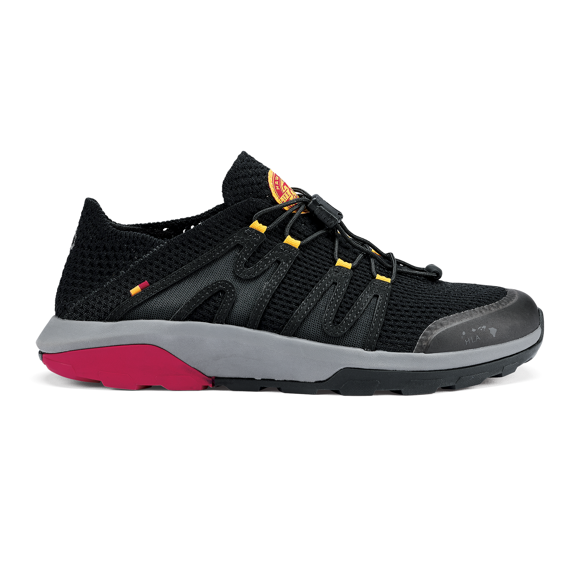 Imaka Trainer - Black & Charcoal Running Shoes for Men | Lightweight Gym Workout & Casual Walking Sneakers