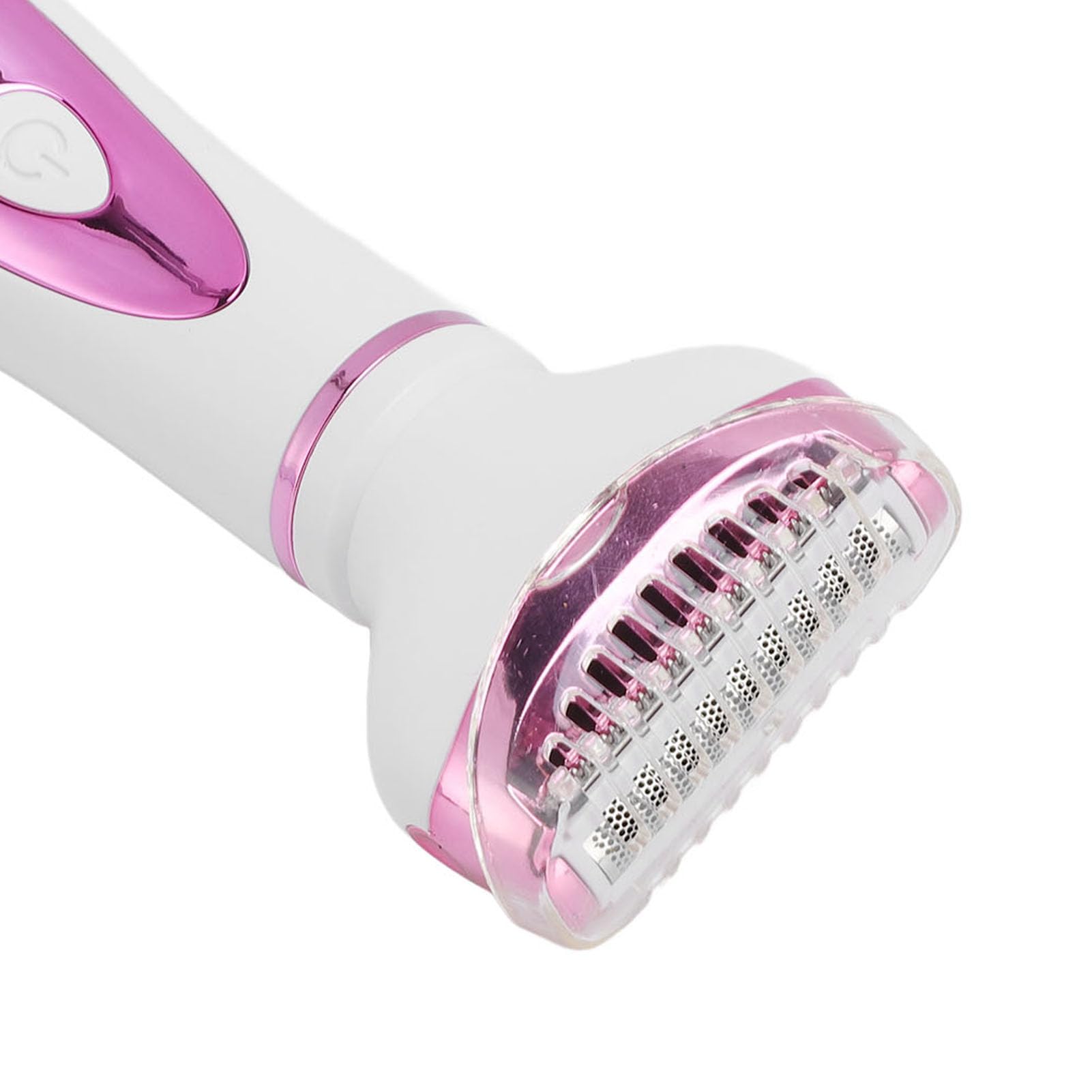 Rechargeable Cordless Women's Electric Body Hair Trimmer Set - 4-in-1 LCD Display Pubic & Bikini Hair Clipper for Smooth Skin - Perfect for Travel, Gym & Personal Grooming at Home