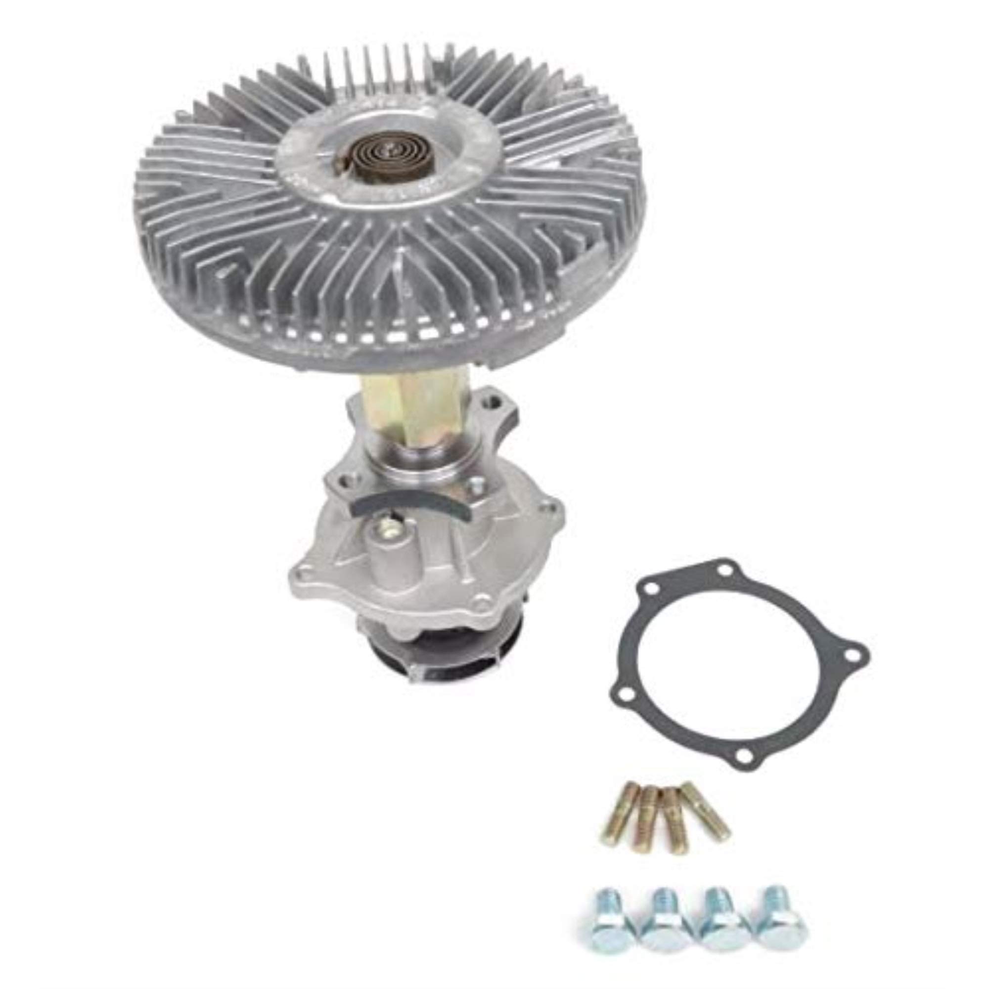 US Motor Works Water Pump & Fan Clutch Replacement Set (MCK1048) - Compatible with Chevy, GMC, Ford - High Performance Cooling System Parts for Trucks & SUVs - Perfect for Engine Overheating Prevention & Maintenance