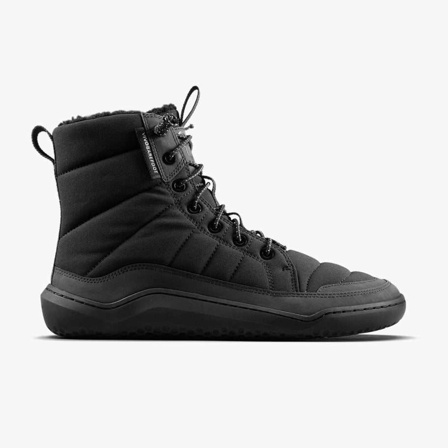 Vivobarefoot Men's Gobi Hiber Barefoot Boots - Lightweight & Waterproof Winter Shoes for Outdoor Hiking, Travel & Everyday Wear