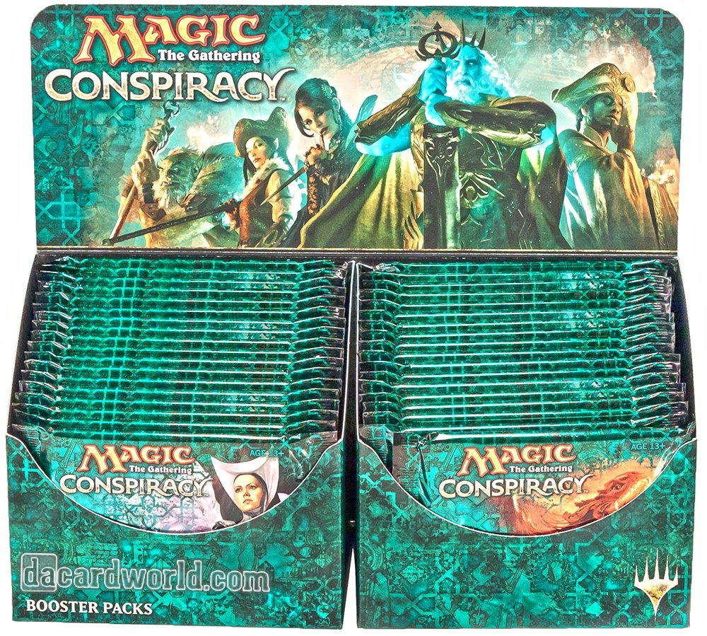 Magic the Gathering Conspiracy Booster Box - 36 Packs of MTG Cards for Collectors & Players | Perfect for Draft Tournaments & Game Nights