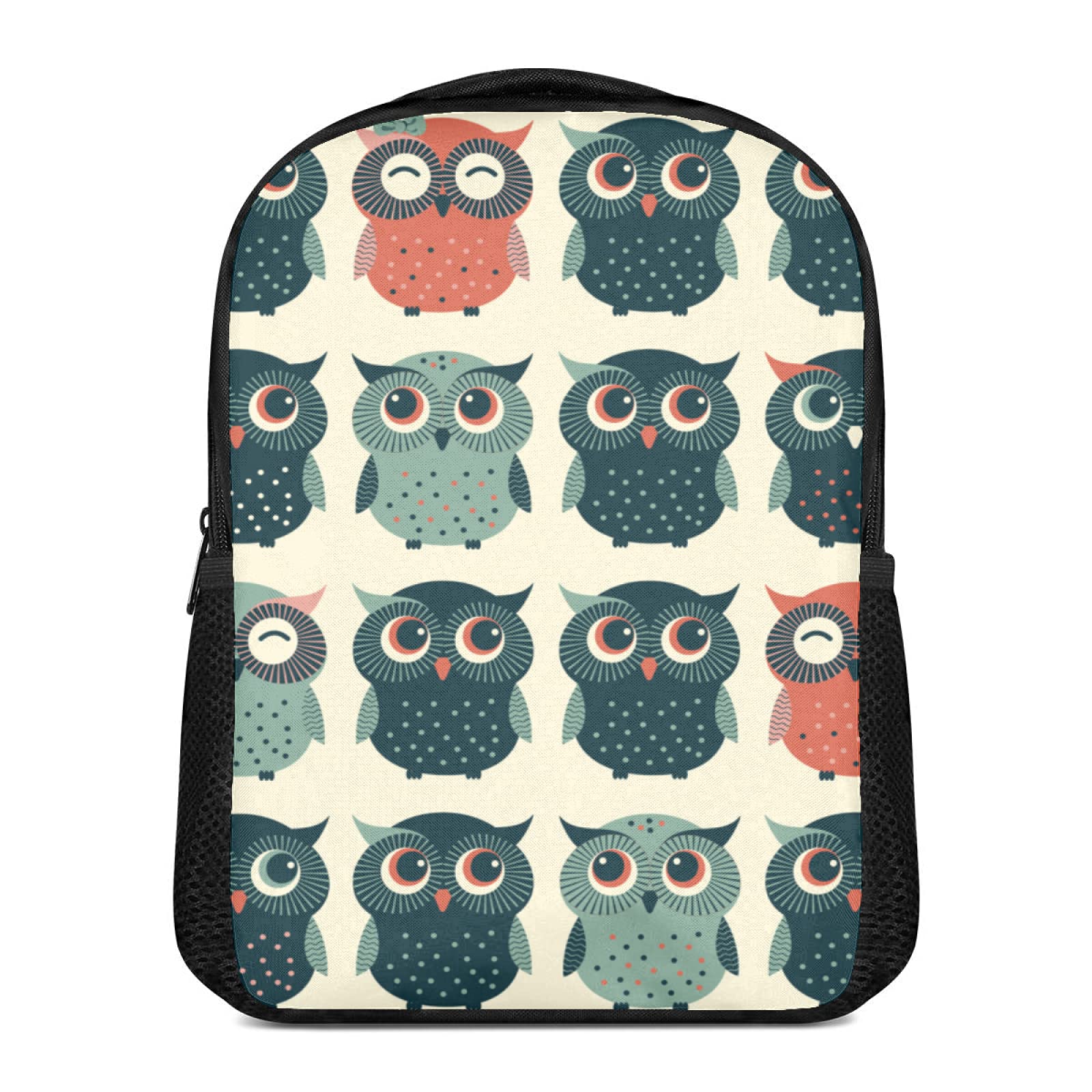 TropicalLife Kids Backpack - Lightweight Owl Design School Bag for Boys & Girls, Preschool, Camping & Travel | Durable & Comfortable Shoulder Pack for Daily Use