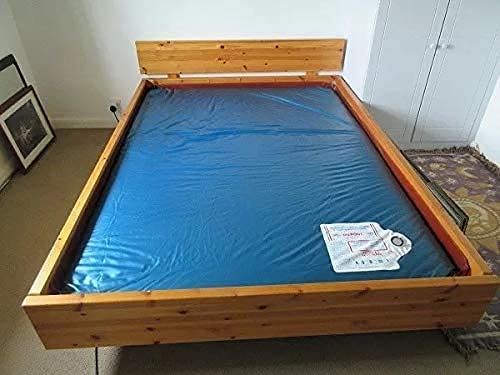 Premium 100% Cotton Xtream Fabric Attached Waterbed Sheet Set - 18