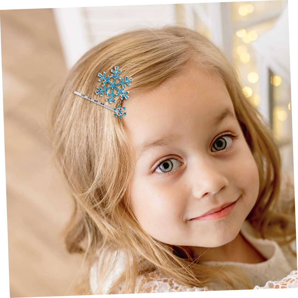 FOMIYES 54 Pcs Snowflake Hair Clips Set - Alloy Hair Barrettes & Roller Clips for Women & Girls - Christmas Hair Accessories & Winter Hair Decorations - Perfect for Parties, Weddings, and Holiday Styling