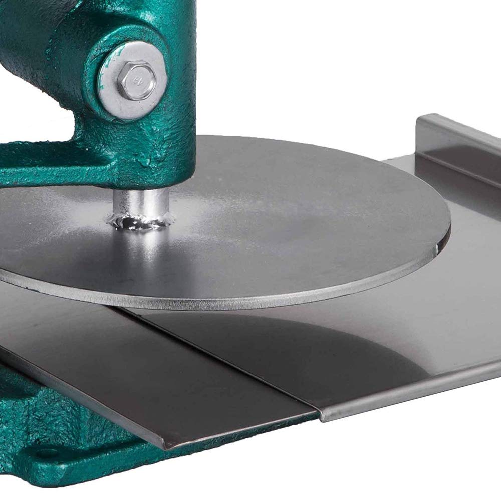 Stainless Steel Manual Pizza Dough Press & Tortilla Maker - 20CM (8 Inch) for Homemade Pizza, Flatbread, Empanadas & More - Perfect for Home Kitchens & Restaurants