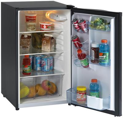 Avanti 4.4 Cubic Feet Compact Refrigerator AR4446B - Energy Efficient Mini Fridge for Dorm, Office, Bedroom & Small Spaces